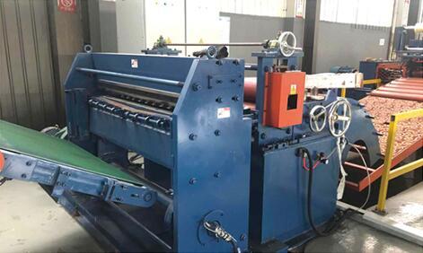 開平線剪床、定尺、糾偏部分