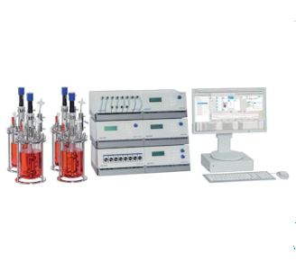 德國(guó)艾本德Eppendorf,DASGIP? Parallel Bioreactor System, 適用細(xì)胞培養(yǎng)，最大 50?sL/h 通氣, 12 罐體系統(tǒng)，臺(tái)式罐體
